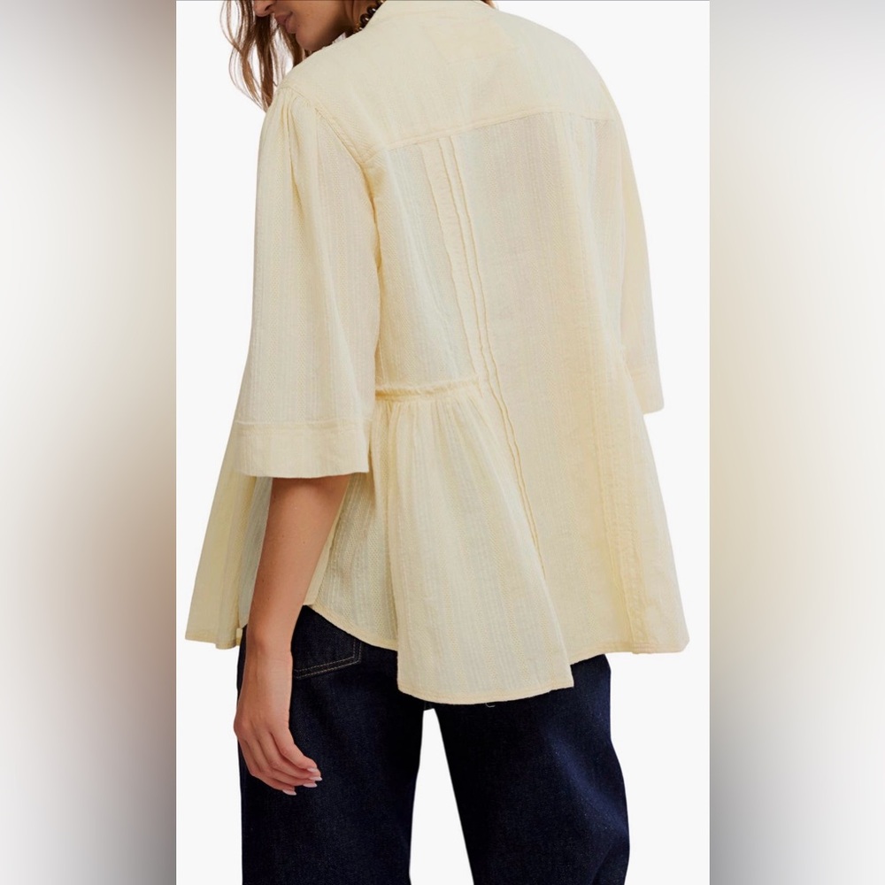 Willow Button Down in Perfect Flan - image 2